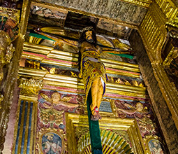 Altar of the church of Saint Peter